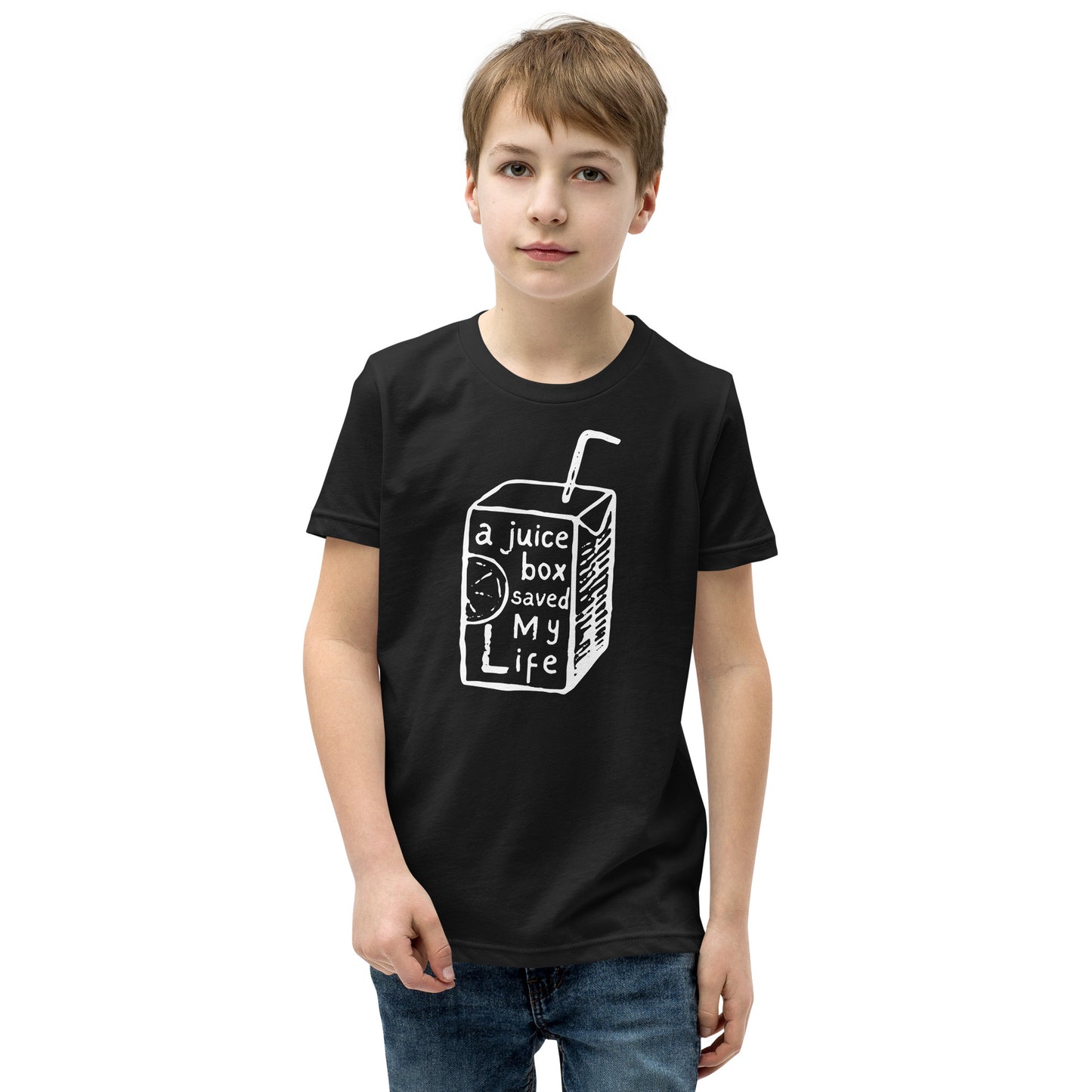 A Juice Box Saved My Life - Youth Short Sleeve T-Shirt