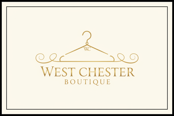 a logo for a boutique called west chester boutique