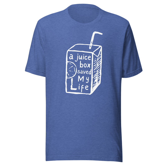 Juice Box Saved My Life | Unisex t-shirt