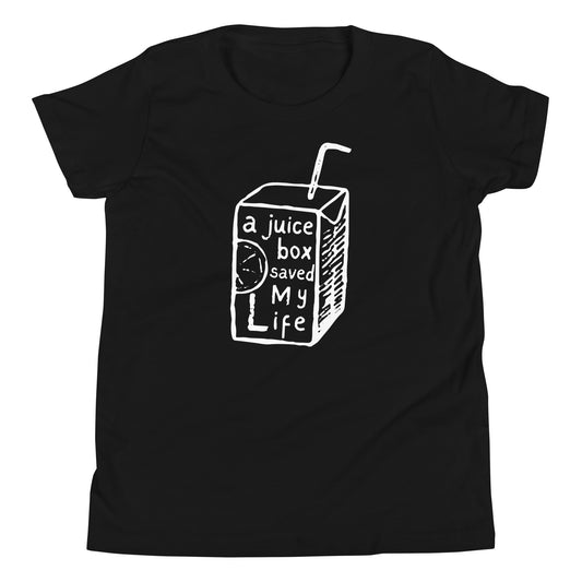 A Juice Box Saved My Life - Youth Short Sleeve T-Shirt